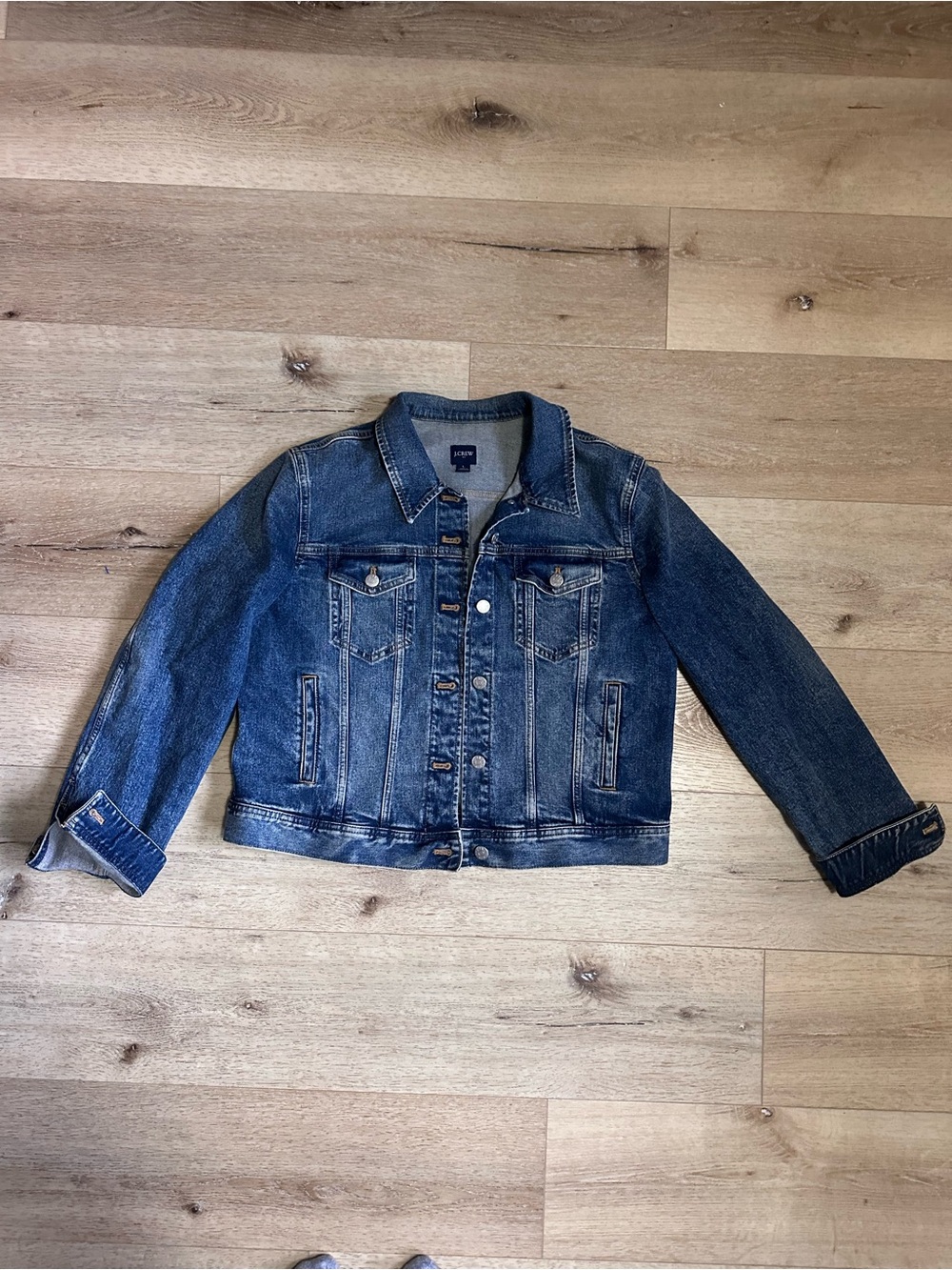 J. Crew Classic Blue Denim Jacket